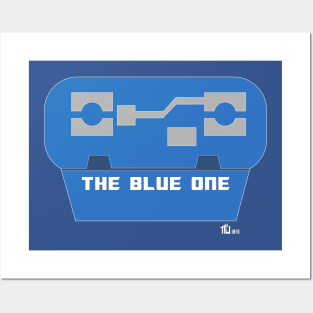 The Blue One Posters and Art